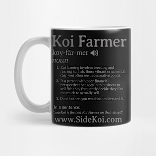 Koi Farmer Definition Mug